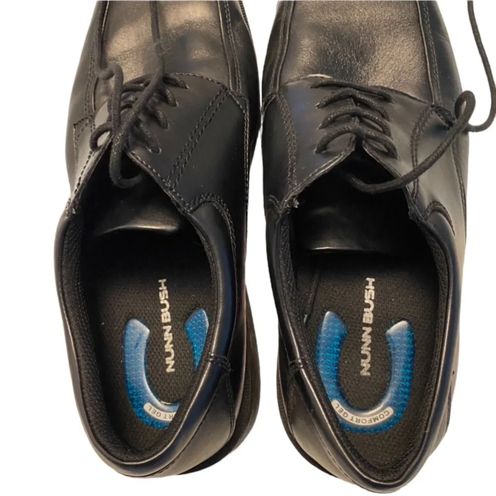 Nunn Bush shoes Marvin St Oxford black leather SZ.12 M NWOT No box